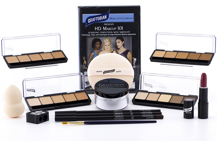  HD Professional Makeup Kits - Light, Medium and Dark