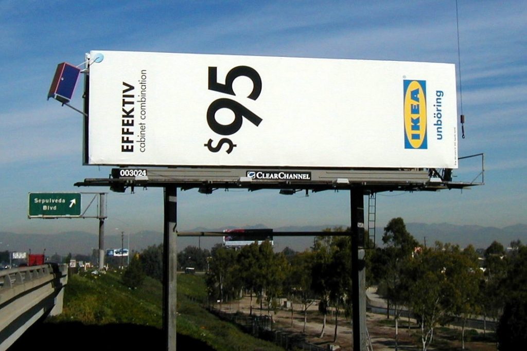 IKEA Effektiv Billboard, Los Angeles