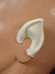 Ear tips made of soft foam latex