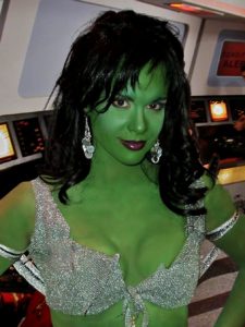 Chase Masterson as Xela in STOGAM