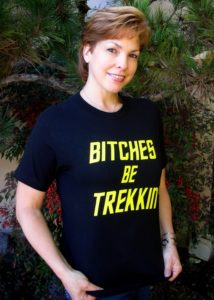 B*tches Be Trekkin' T-Shirt worn by Lisa