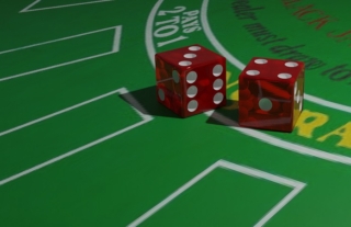 Vegas "Lucky 7" Dice - 3D Render by Tim Vittetoe