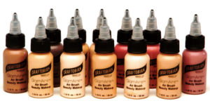  12 Full-size, 1 oz. colors of GlamAire™ Airbrush Makeup