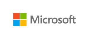 A logo of microsoft is shown.